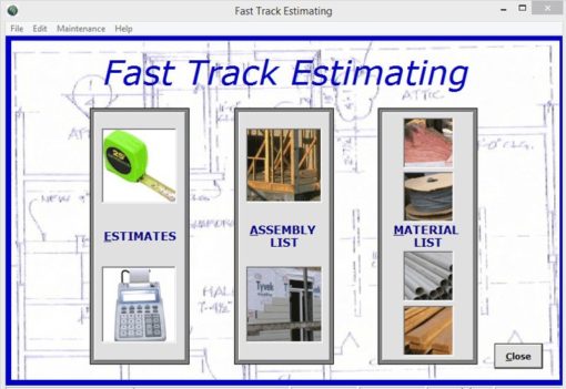 Fast Track Estimating Software Home Page