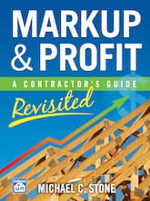 Markup and Profit, A Contractor's Guide Revisited, Front Cover.